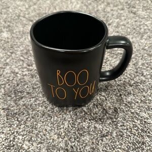 Rae Dunn Boo To You Black Coffee Mug
